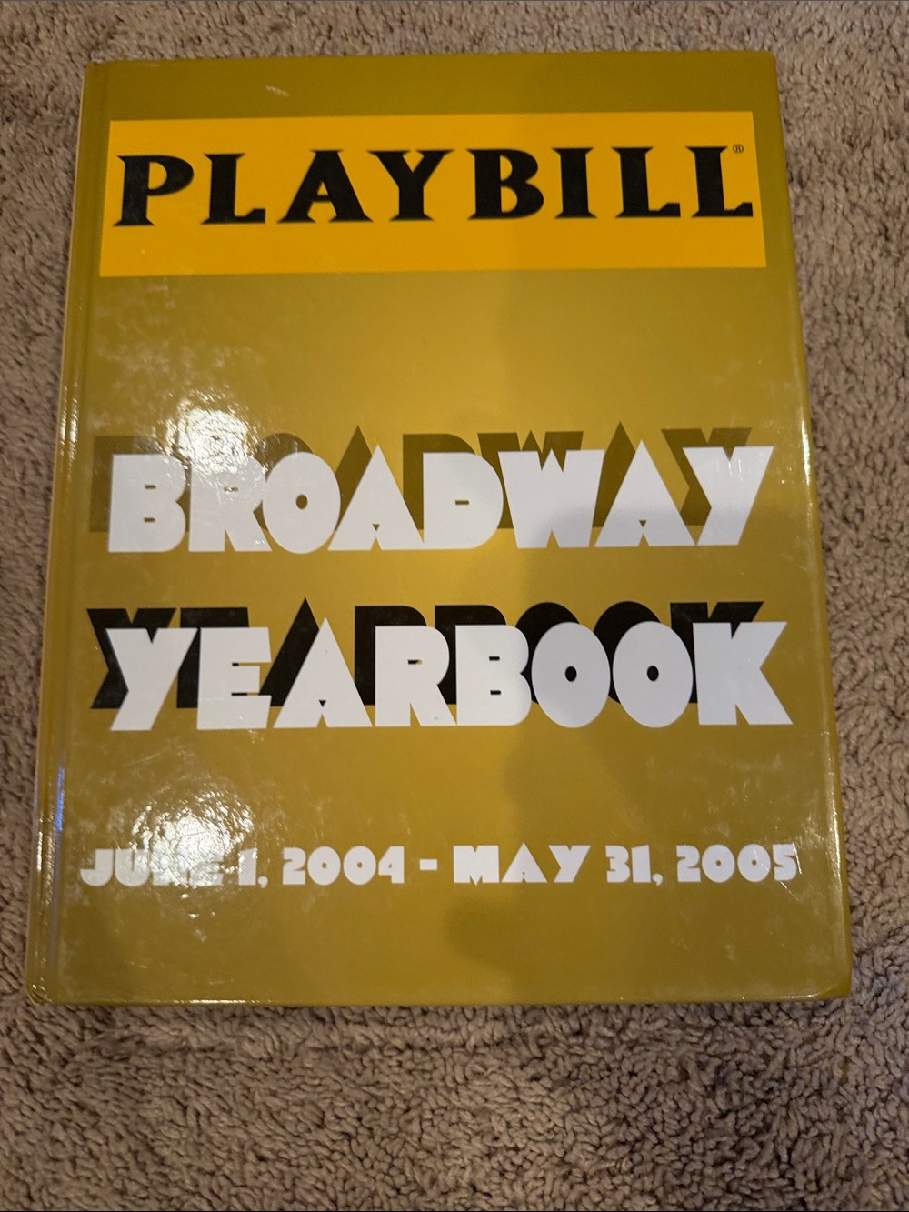 Playbill Broadway Yearbook #1